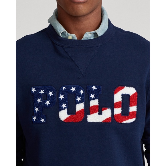 Ralph Lauren American Flag Sweatshirt - Picture 2 of 8